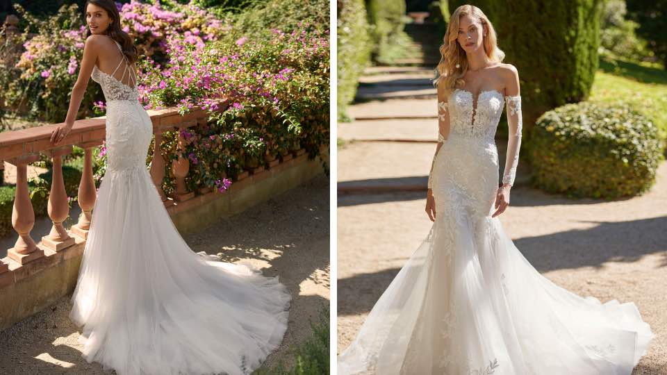 abito da sposa a sirena